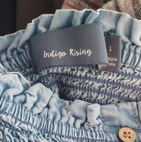 Indigo Rising Blue Tank Top - Picture 3 of 3